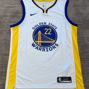 Men’s 2XL Golden State Warriors #22 Andrew Wiggins Swingman Jersey